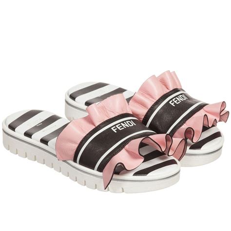 fendi kid sandals|fendi baby girl shoes.